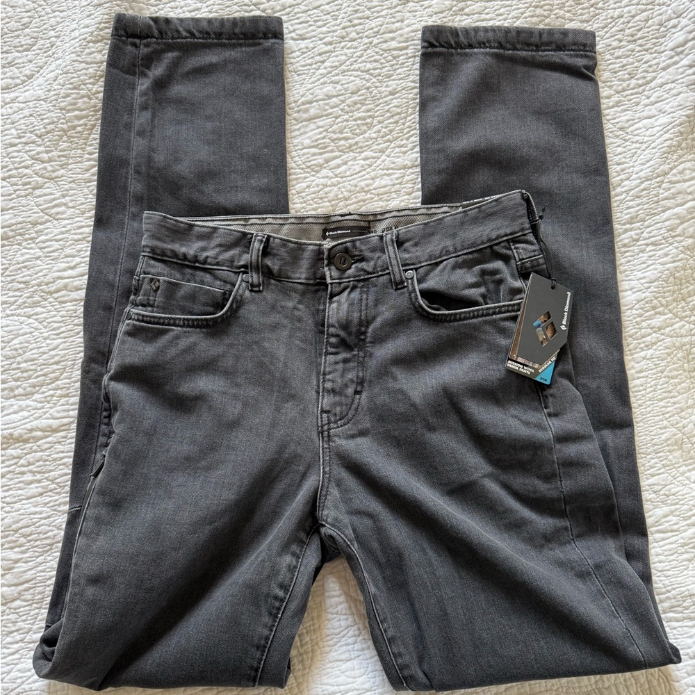 Black Diamond Mission wool denim pants 30x34